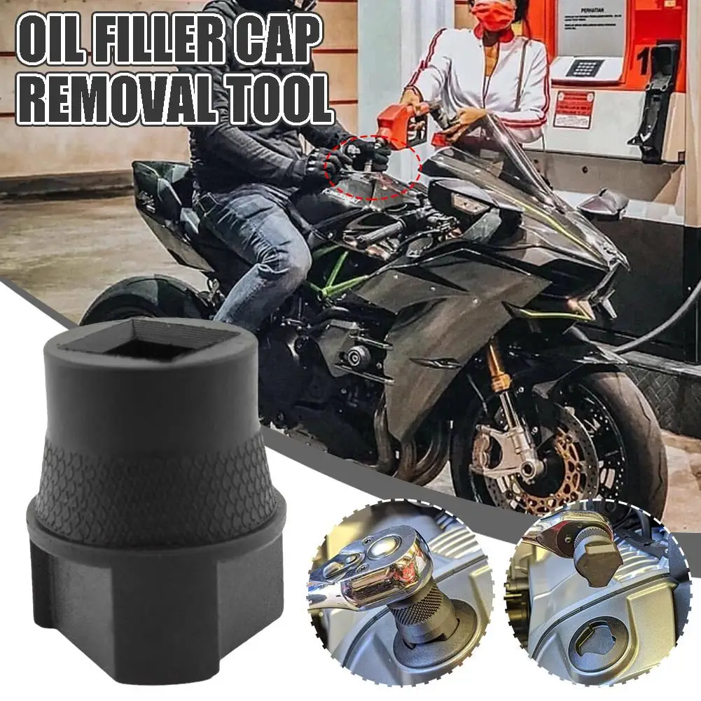 

Motorcycle Car Engine Oil Filler Cap Tool Wrench Removal Black For BMW All R Models 2004-present For R1200GS A/ R1200R ALL T9Q0