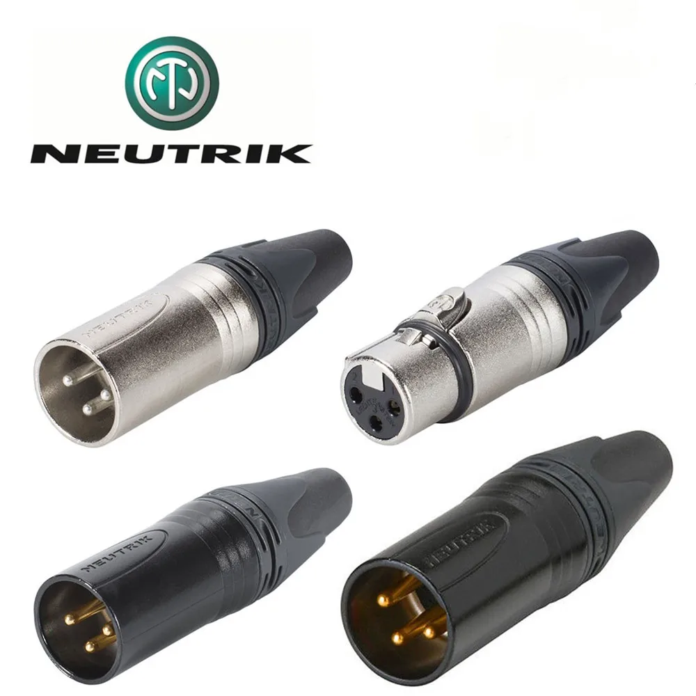 Neutrik NC3MXX Male 3-Pin XLR Connector
