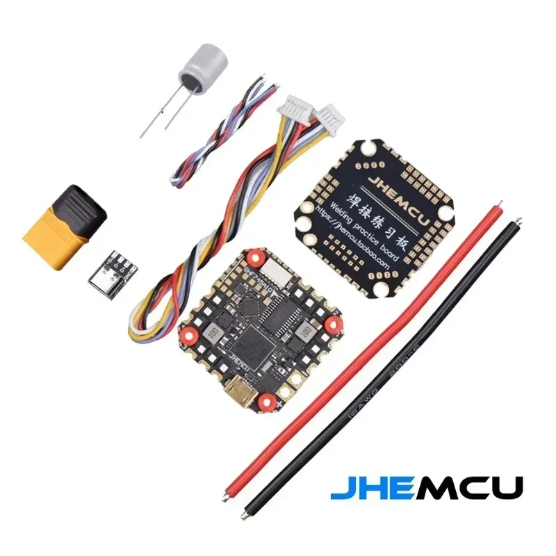 JHEMCU GHF745AIO F745 40A/50A Contrôleur de Vol 4-en-1 ESC pour Drone FPV