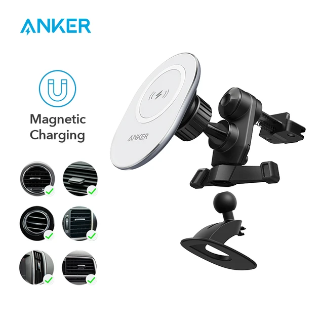 Anker Cargador inalámbrico de 10 W máximo, 313 (Pad), carga inalámbrica  certificada Qi para iPhone 14/14 Pro/14 Plus/14 Pro Max, carga rápida  Galaxy