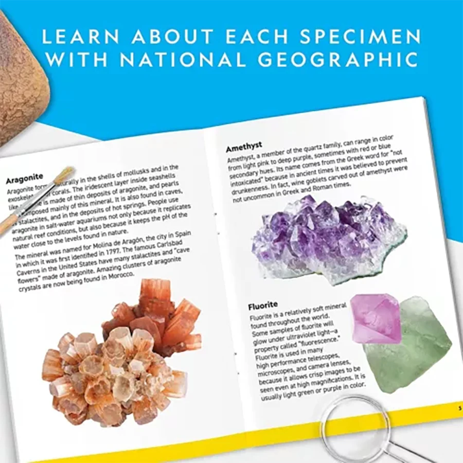 Gem Stone Crystal Dig Toy Set