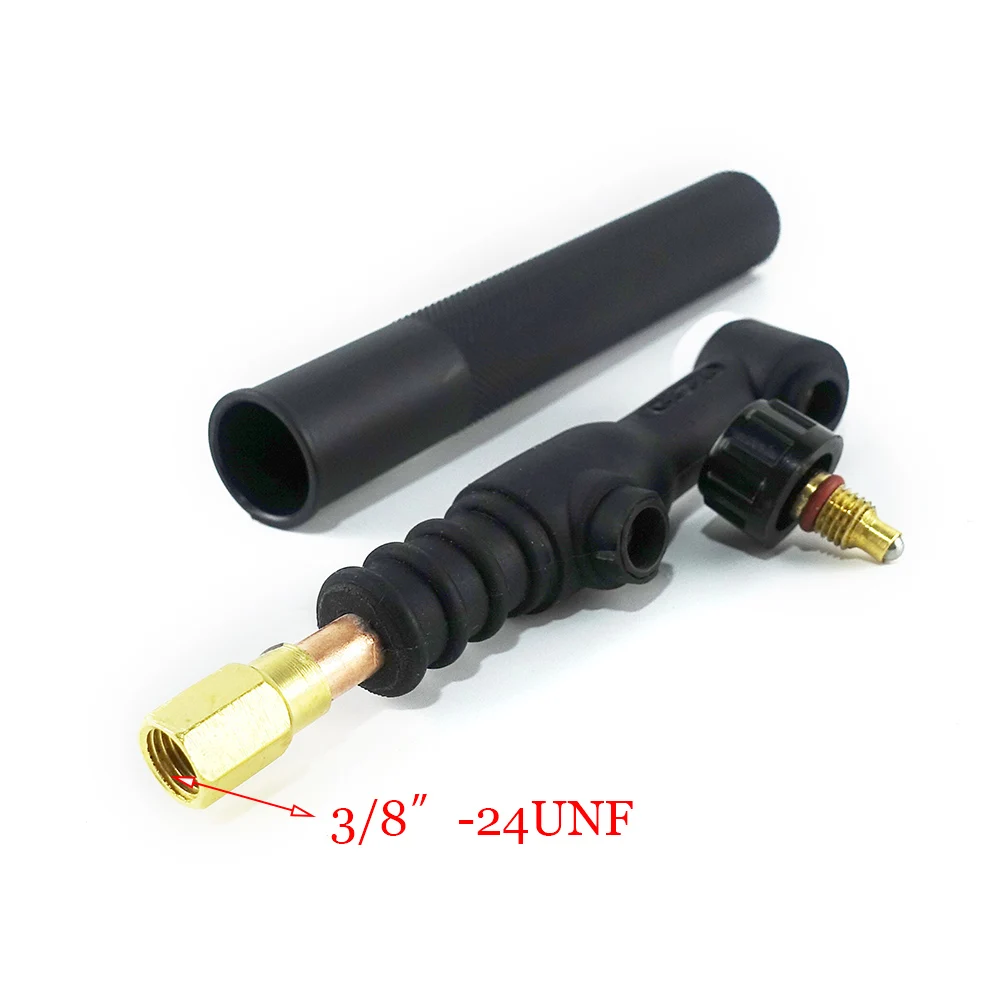 Gas Torch Welding Torch WP9 120A TIG Welding Torch Air Cooled Head Rotatable Argon Valve Flexible Neck for GTAW Welder