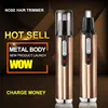 Electric Eyebrow Nose Hair Trimmer Shaving Machine Hot Selling Gold Battery Model 4
