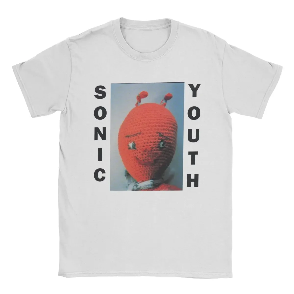 thumbnail image 1 of Camisetas de Sonic Youth para hombre, camisetas de algodón, camisetas novedosas de manga corta con cuello redondo, camisetas de fiesta, 1 of 5