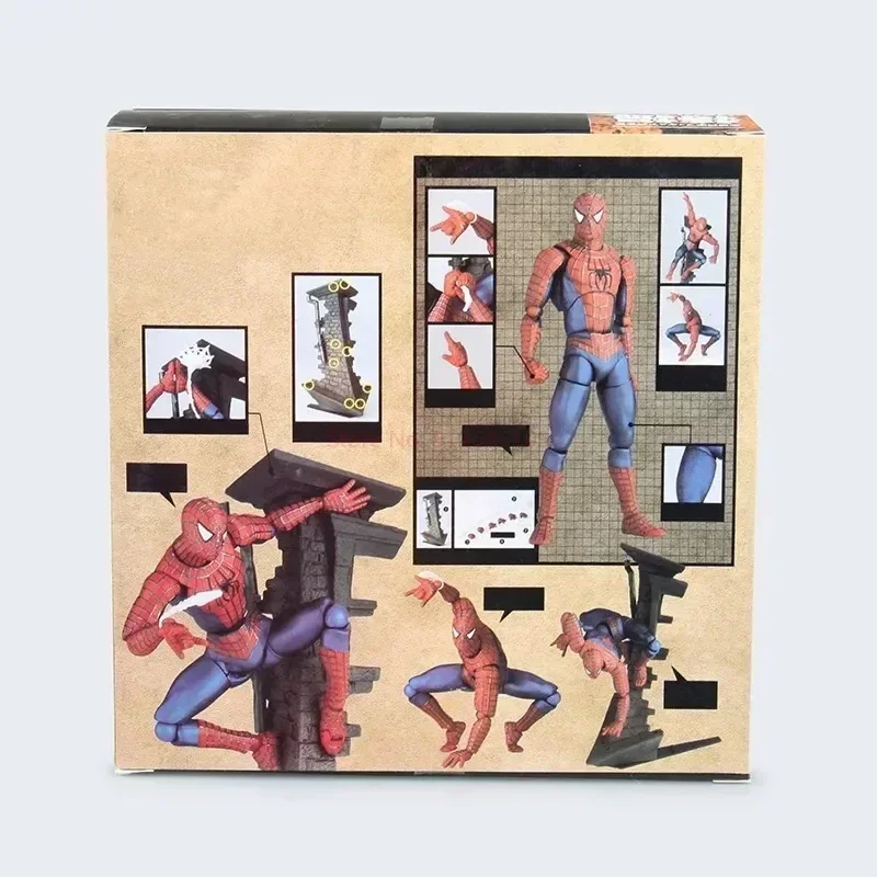 New Marvel Comics Spiderman Amazing Super Hero Spider Man Action Figure Ornaments Creative Model Children's All Saints'day Gift