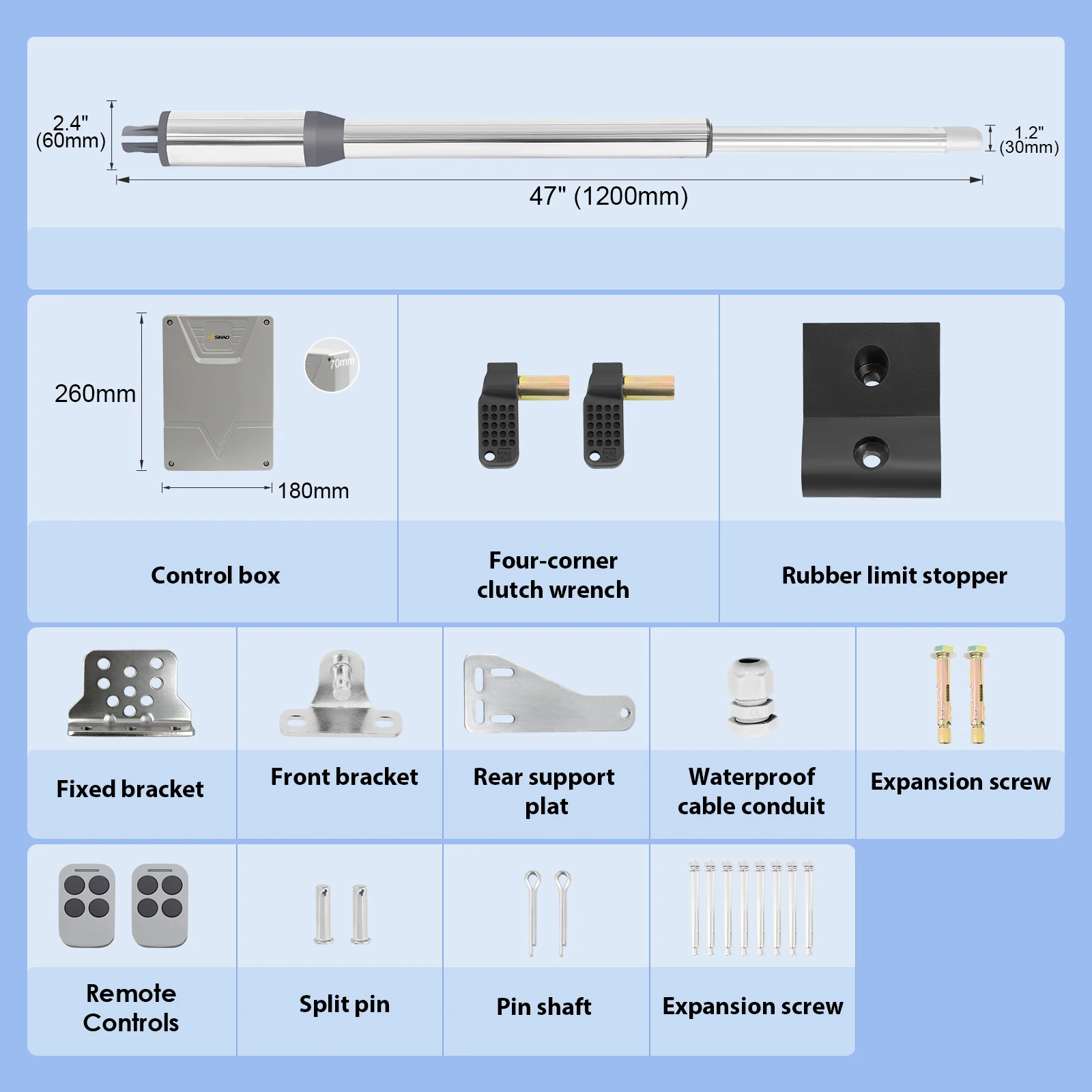 full package contents