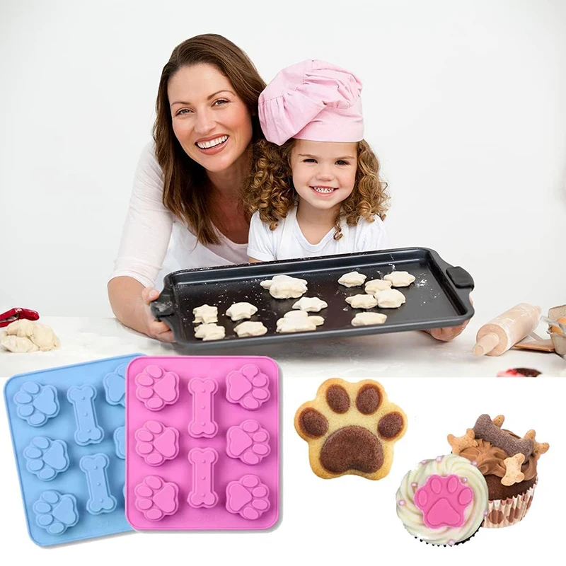 2 Moldes De Silicone Para O Halloween, 18 Cavidades Fantas