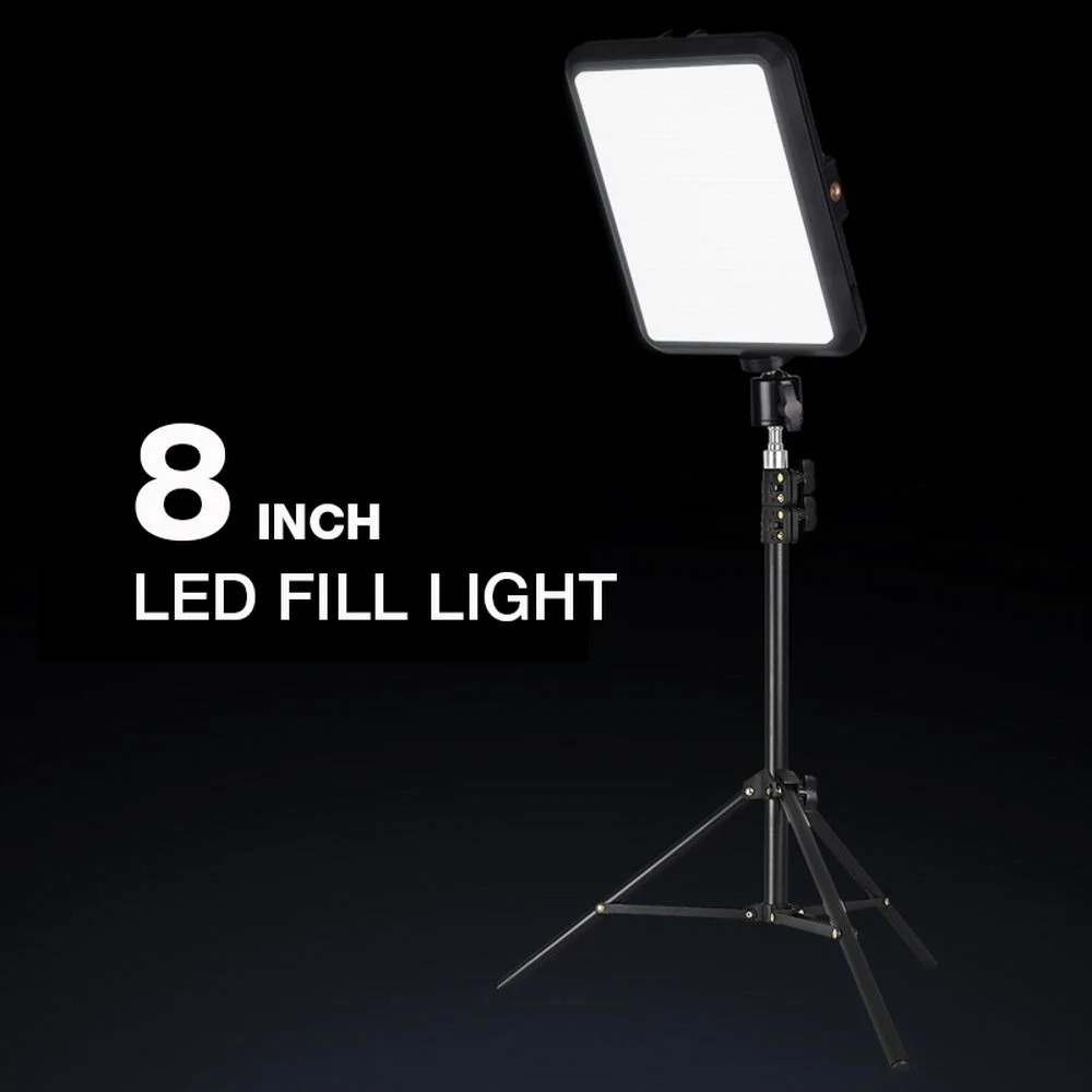 Led Fotografia Vídeo Light Iluminação Painel Photo Studio Lâmpada Kit para Shoot Live Streaming Luzes de Preenchimento 2800k7000k - Image 4