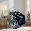 Hot Kpop T-TXT-S Boy Music Blanket Soft Plush Nap Sofa rug for Living Room Warm Blankets Bedroom Birthday Home Travel Kid Gifts 2