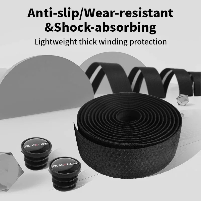 Road Bike Handlebar Tape Bike Accessory Anti-slip Waterproof Soft Road Bike Drop Bar Tapes