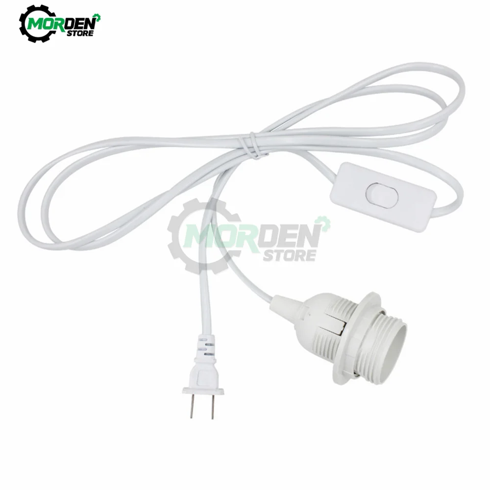 Lamp Bulb Holder Lamp Holder Lamp Base LED Lamp Base 1.8m Power Cord