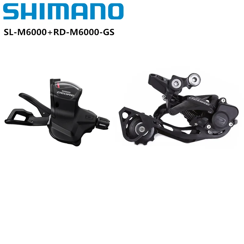 Shimano Deore M4100 Mini Groupset 2x10v/11v Shifter Lever  RD-M4120 M5120 Long Cage Rear Derailleur For 10s Mountain Bike Set