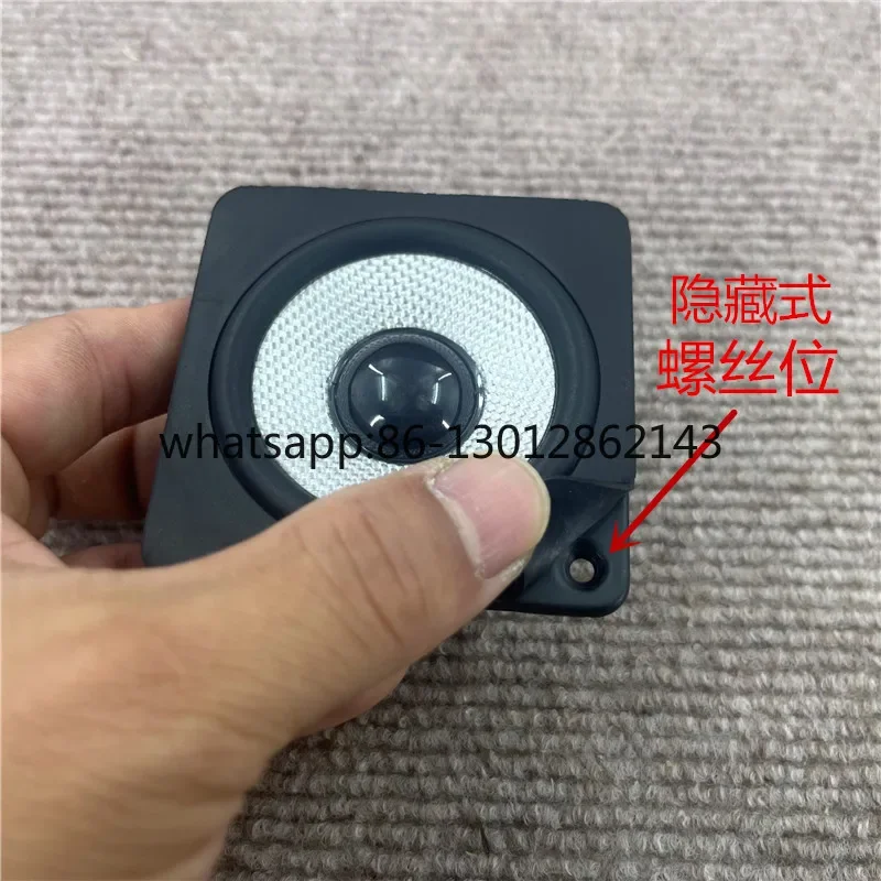 2.75인치 풀레인지 스피커 70mm 직경 고음, 중음 및 저음 풀톤, 열광적인 DIY 개조용 탄소 섬유 직조 베이스