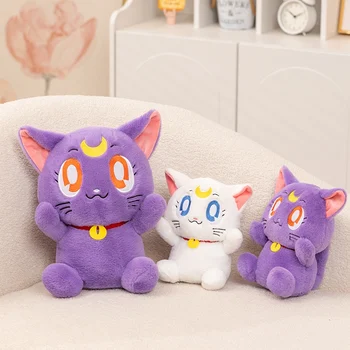 Sailor Moon Peluche Gatto Luna ed Artemis 23/35cm 1