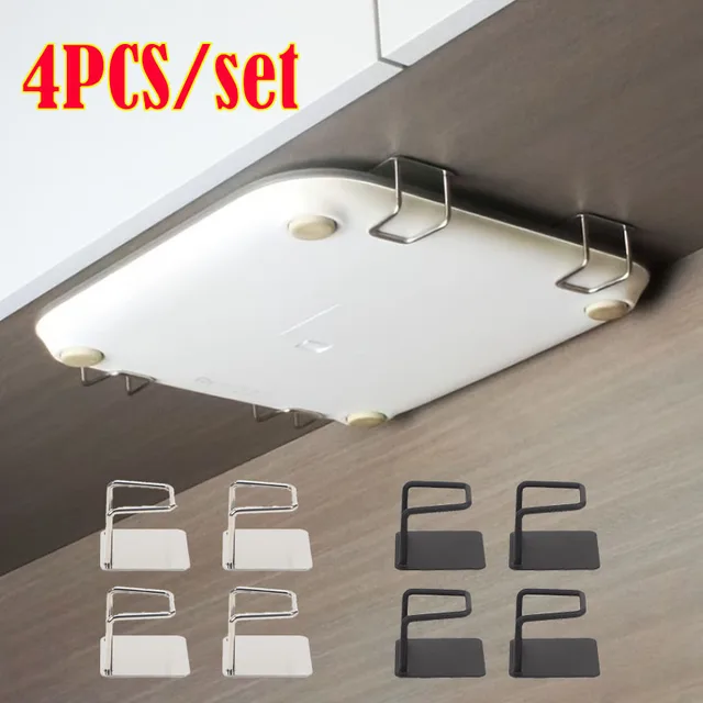 Nouveau support mural universel pour pèse-personne, fixation sans trace, design peu encombrant, adapté à la maison et aux salles de bain 1