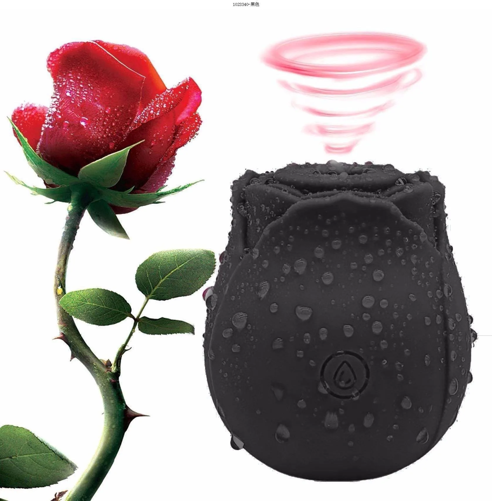 The Rose Vibratoer 2025 Rose Toy Vibratoer Black Adult Toys for Women 10 Modes Rose Viboators Toys for Womens for Adults Couples