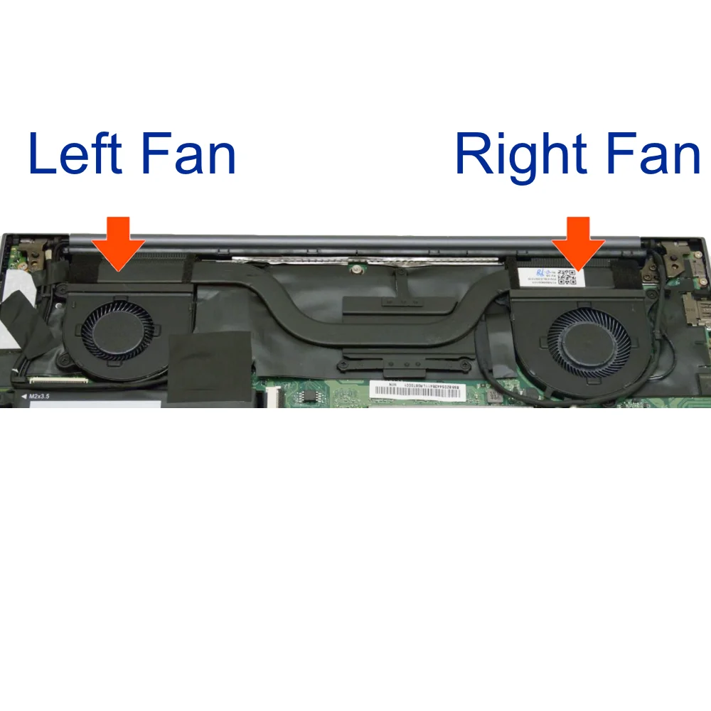Ventilador de Refrigeração do Computador para Lenovo Yoga Slim 5h40s19998 14are05 14iil05 82a5 82a2 82a4 82a1 Cpu Radiador Gpu 5h40s20057 - Imagem 2