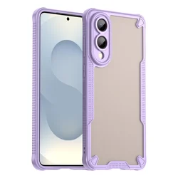 Hybrid Rugged Shockproof Protective Cover Case - Galaxy S26+ (Purple)