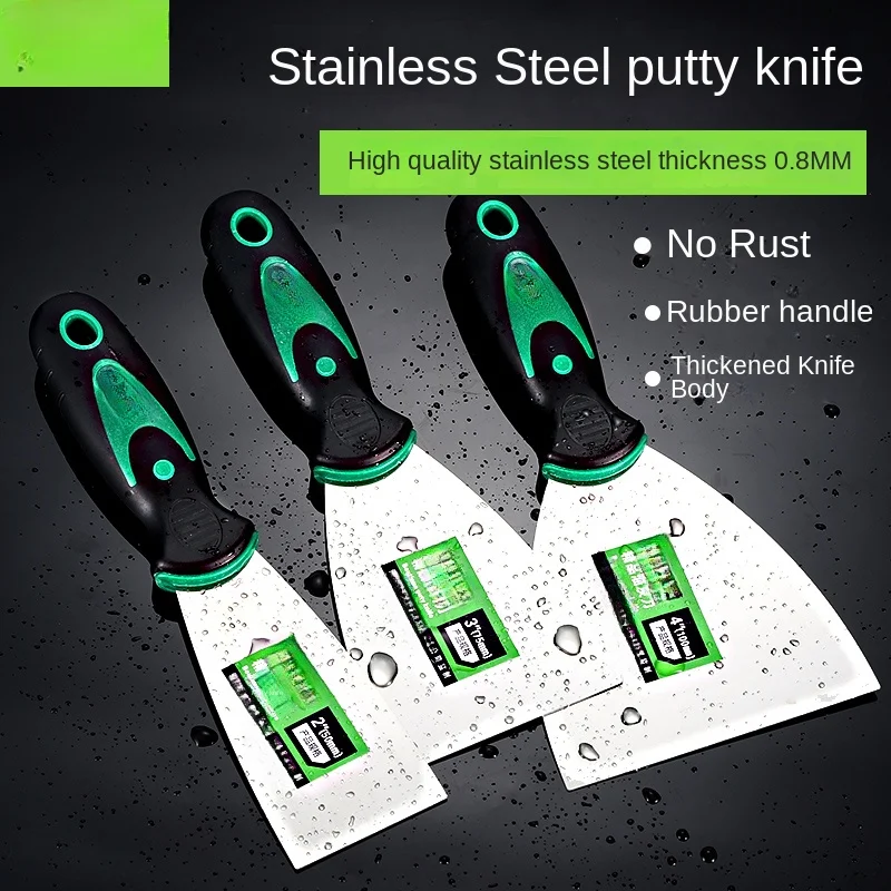Stainless steel Putty Knife Cleaning Spatula Wall Scraper Paint Tools putty knife scraper drywall spatula wall scraper paint scraper
