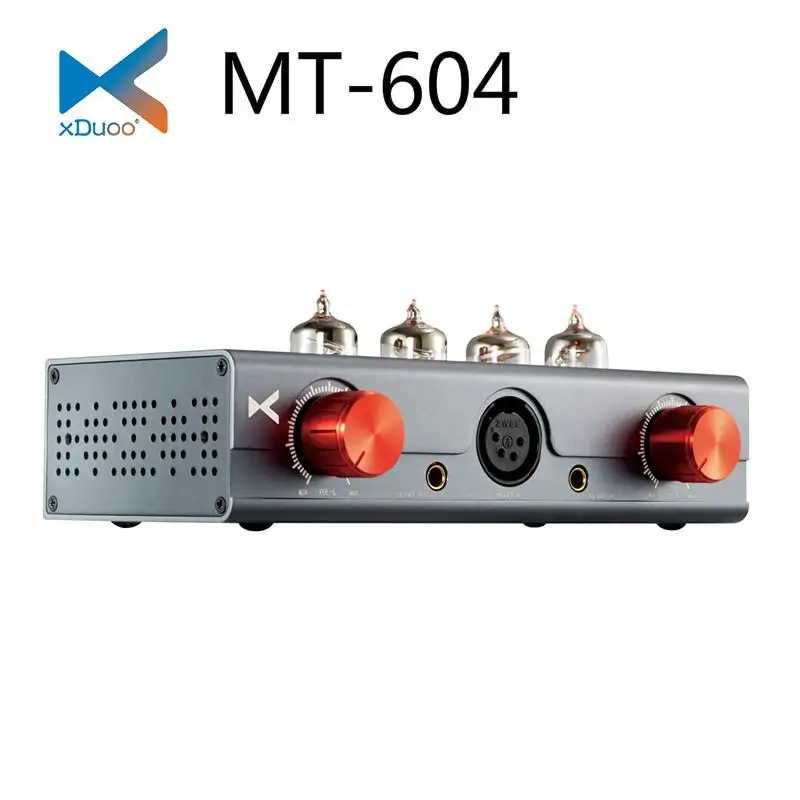 

XDUOO MT-604 усилитель для наушников 6J1 Pre-amp XLR/4,4 мм сбалансированная Входная/Выходная трубка + гибридный усилитель транзистора