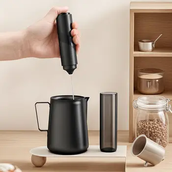 1 AA battery powered coffee milk mixer, egg beater, milk frother, portable handheld beverage jam machine, kitchen mixer 1