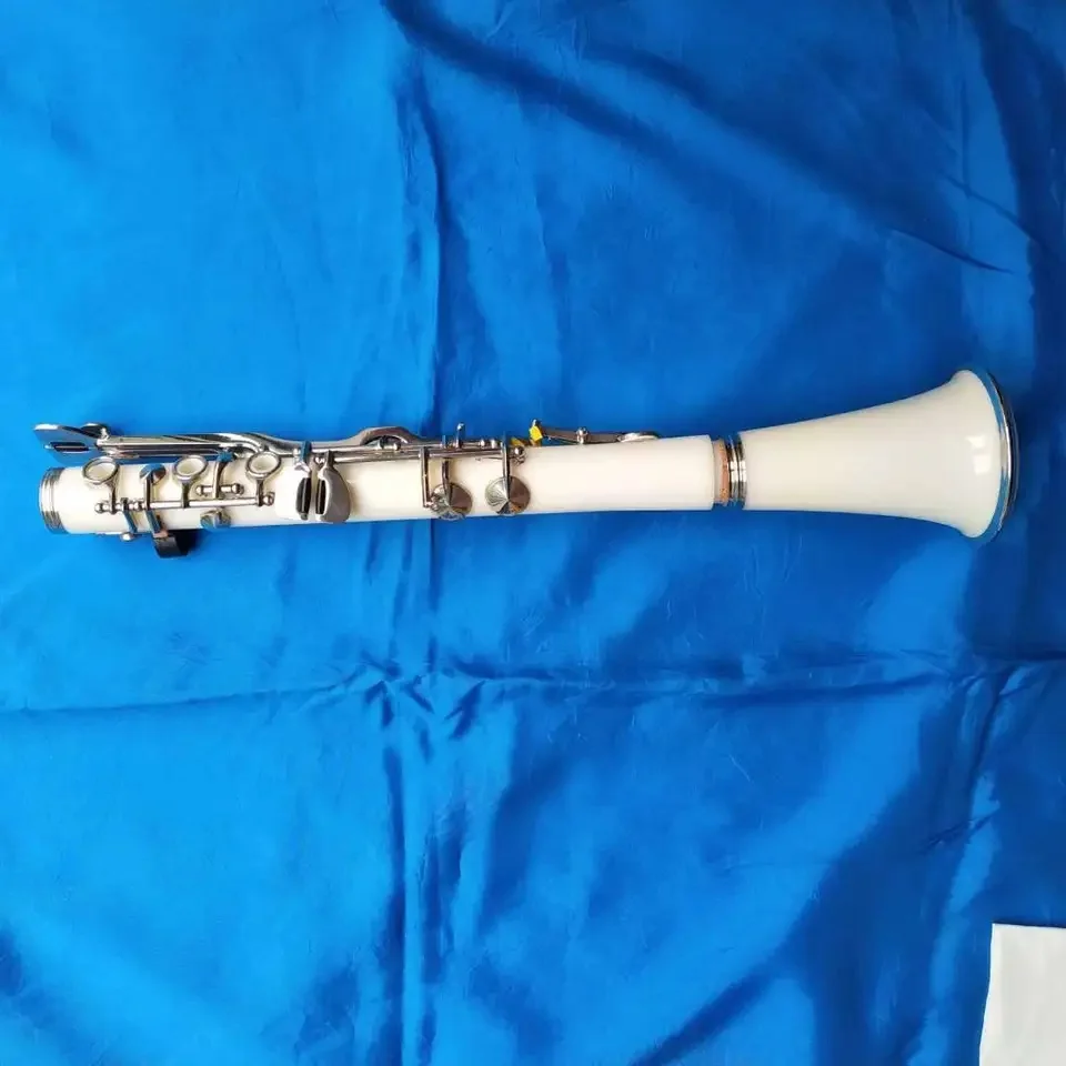 German System Clarinet G Keys With Case White Good Sound And Material Clarinetto