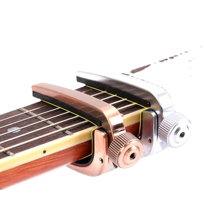 Guitar Capos Electric Acoustic Guitar Capo Bass Violin Ukulele Capotraste Single handed Tune