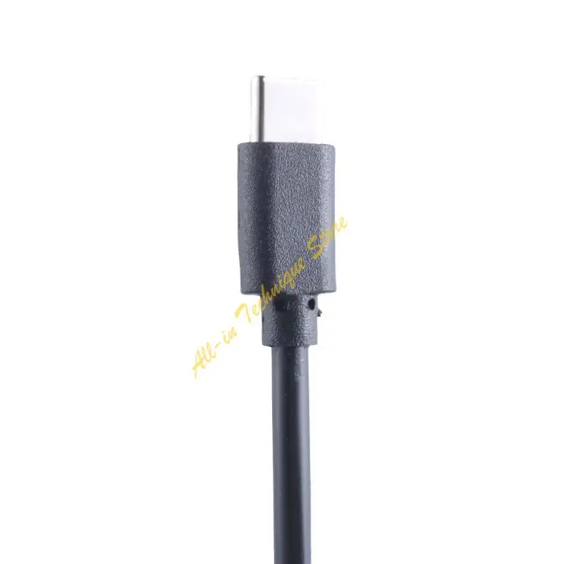 3.7ft USB C to DC5525 전원 케이블 전압 조정 가능한 5V-9V-12V-15V-20V 3A LED 조명 스피커 N1HC 용 충전 코드 와이어