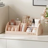 UFORU Cosmetics storage box Home dressing table desktop large capacity multi-functional skin care products compartment shelf 4
