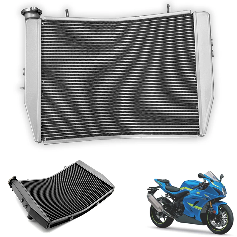GSXR1000 Motorcycle Replacement Radiator Cooling Cooler Fit For Suzuki GSX-R1000 K17-Engine Water Accessories
