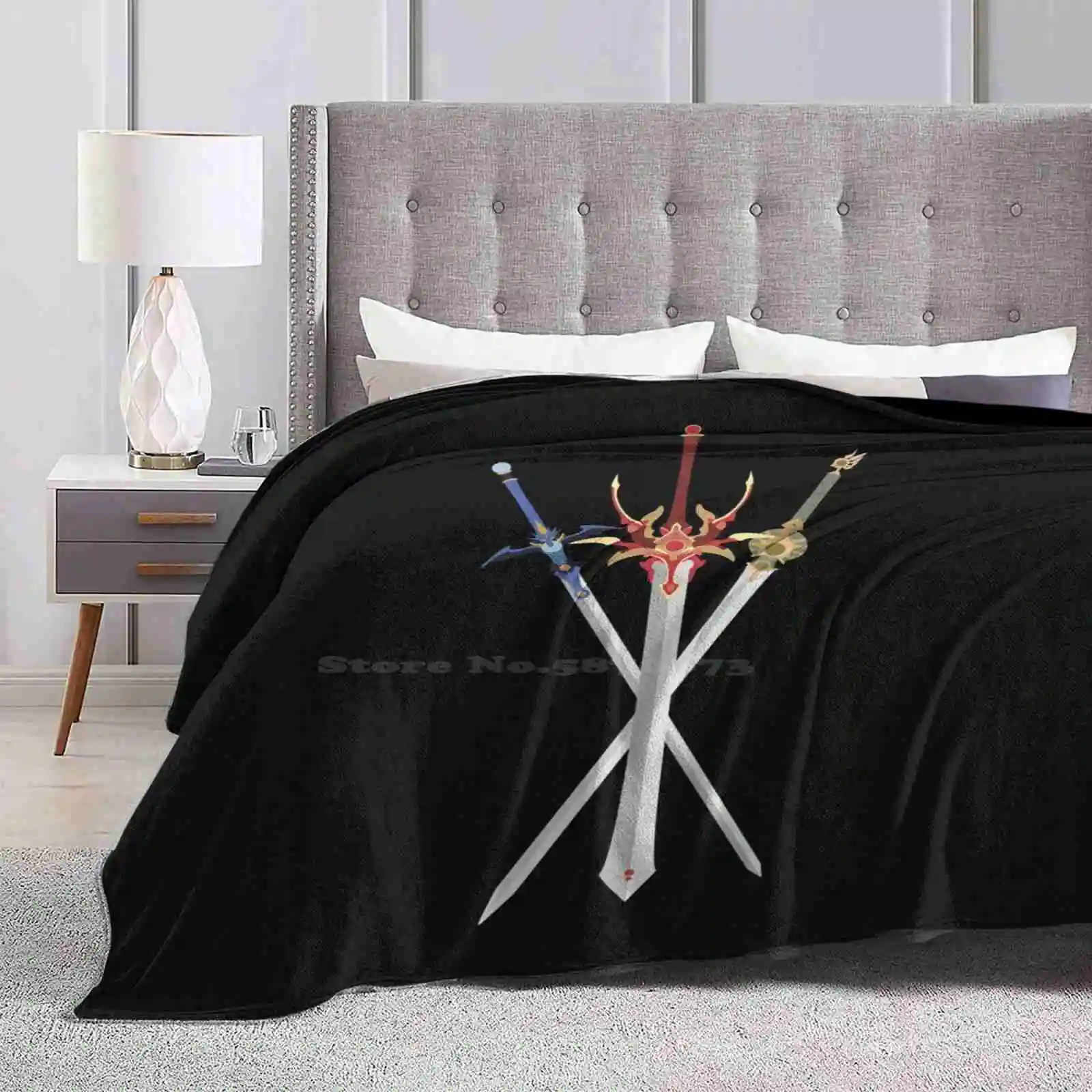 Rayearth Spade Soft Warm Light Thin Coperta Magic Knight Rayearth Clamp Hikaru Fuu Umi