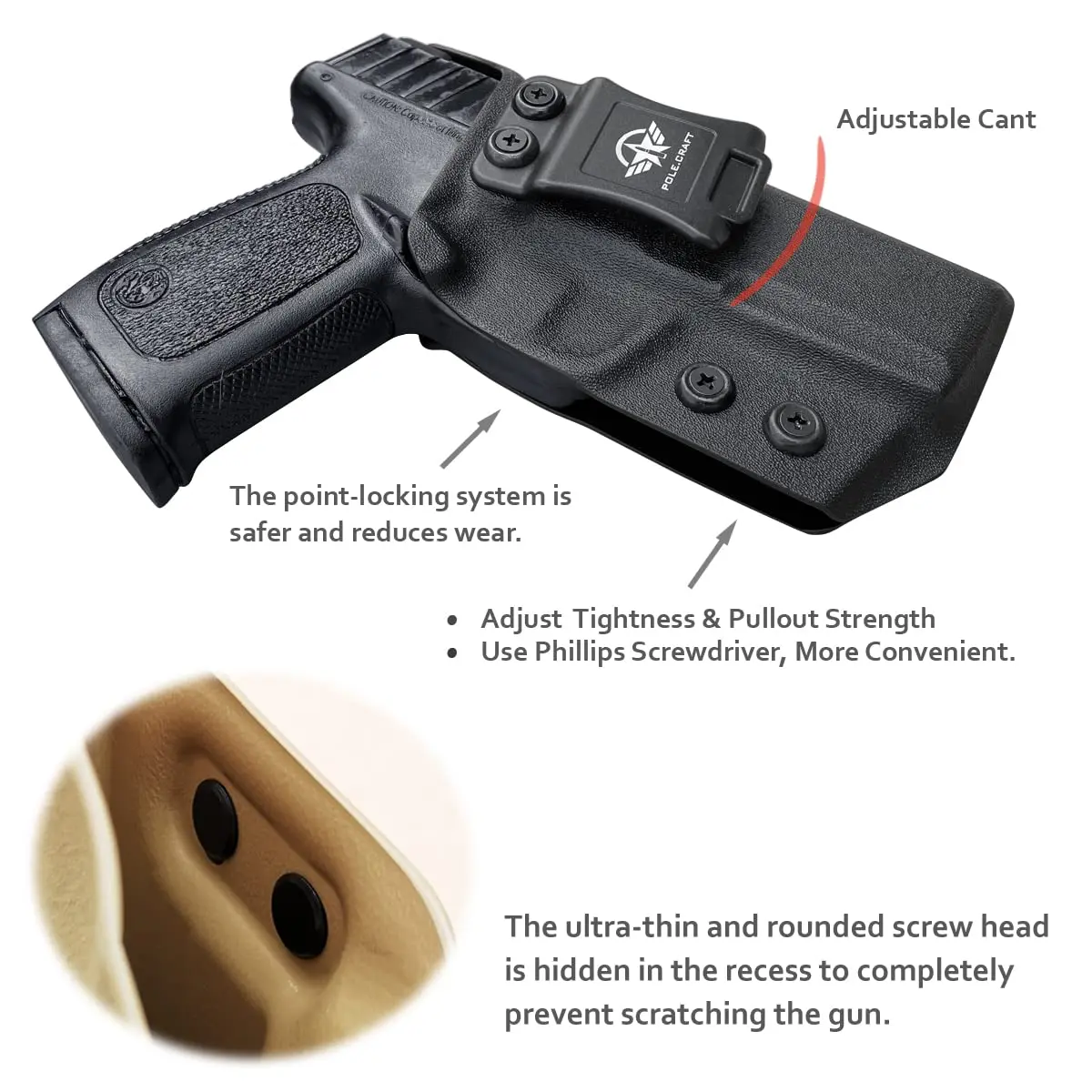 Рисунок 4 - S & W SD9VE SD40VE кобура IWB