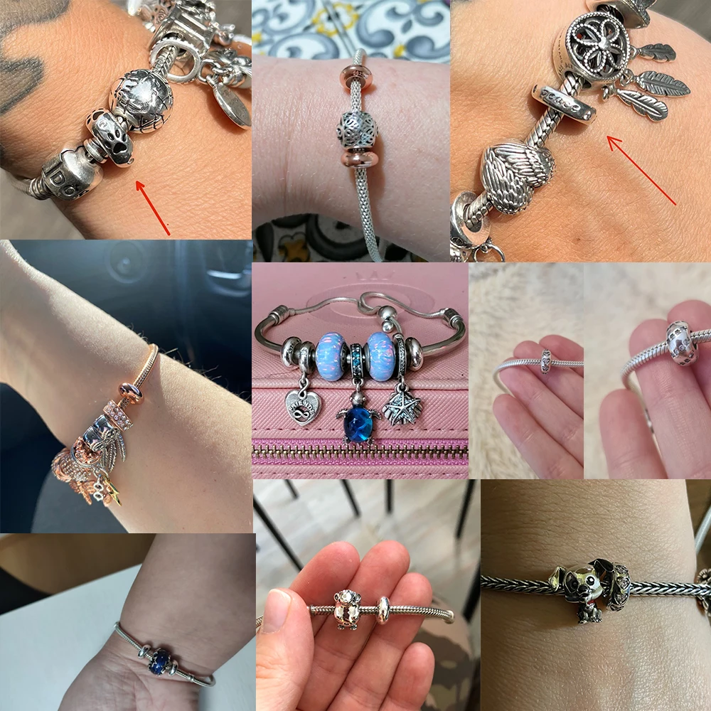 Found this nice Pandora bracelet for 10 at goodwill : r/ThriftStoreHauls