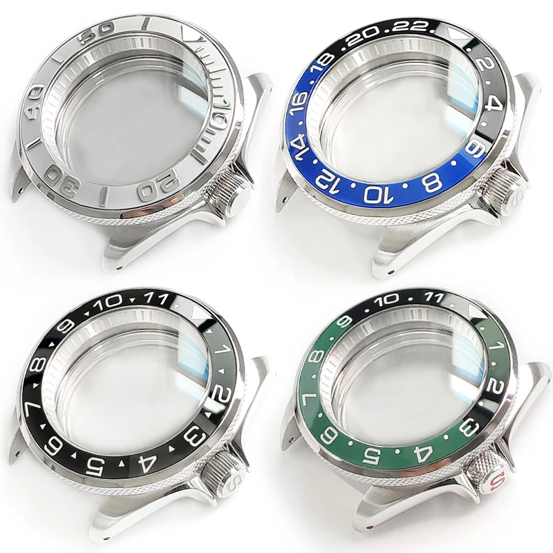 Seiko Watch Case Sapphire | Antique Seiko Watch Case | Seiko Skx007 Case  Parts - 3 Crown - Aliexpress