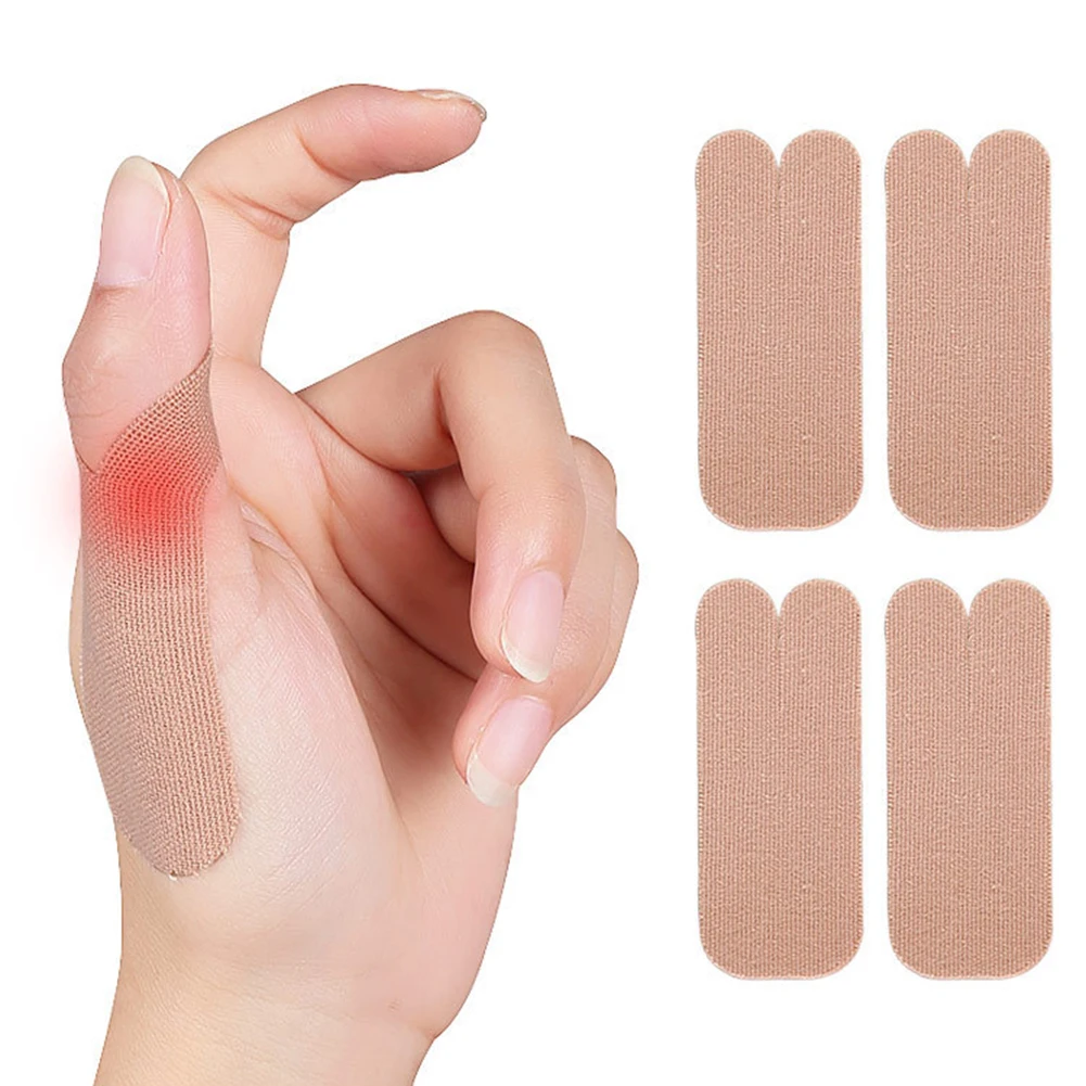 10pcs Thumb Protector Elastic Kinesiology Tape Sports Muscle Pain