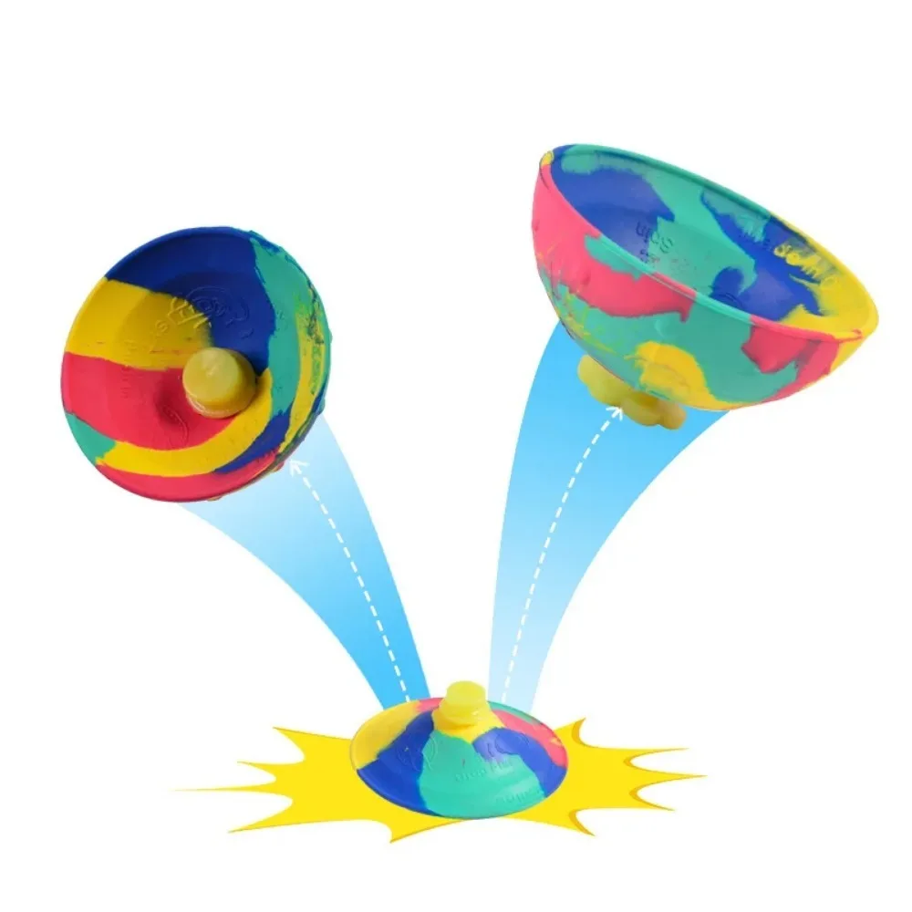 Camo Bounce Bowl Creative Outdoor Sports Hip Hop Jumps Relief Toy For Kids 1Pc bounce bowl toy,sensory fidget toy,anti stress toy,fidget toy,finger sensory toy