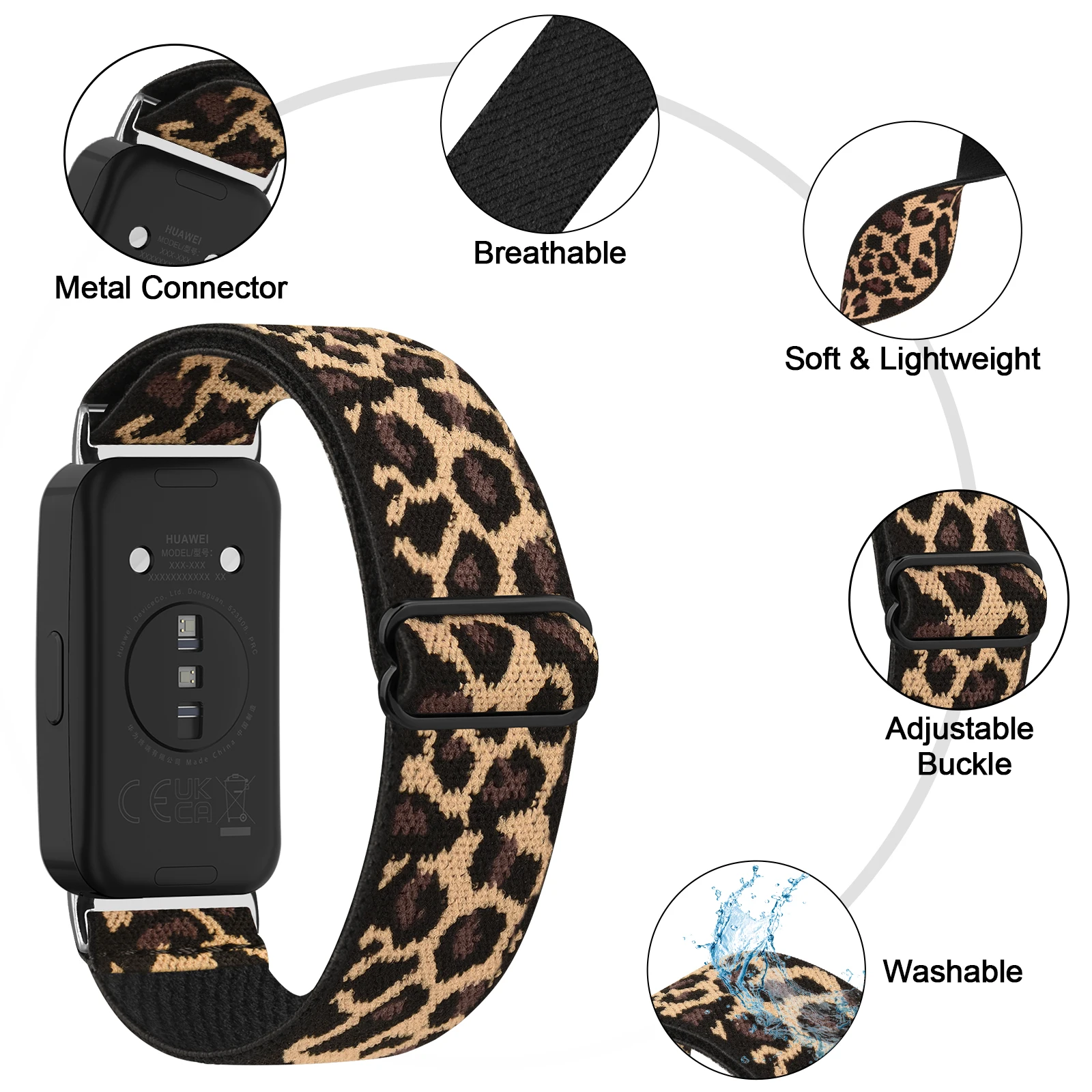 Sport Nylon Loop Strap | Elastic NFC Wristband | Bracelet Accessories