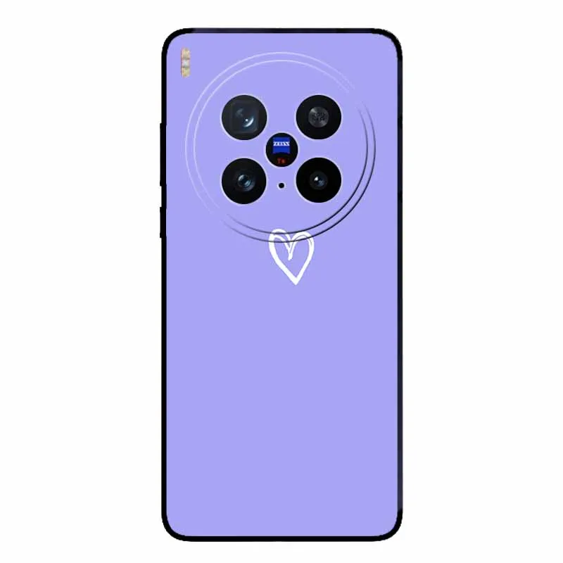 Sleek Black Silicone Protective Phone Case - Stylish Back Cover with Bumper Protection
