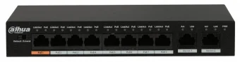 Коммутатор Dahua DH-PFS3010-8ET-96 8x100Mb 8PoE неуправляемый | Компьютеры и офис