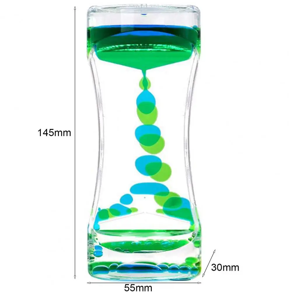 Liquid Motion Timer  Fashion Anxiety Relief Liquid Motion Timer  Smooth Corners Bubble Timer 3