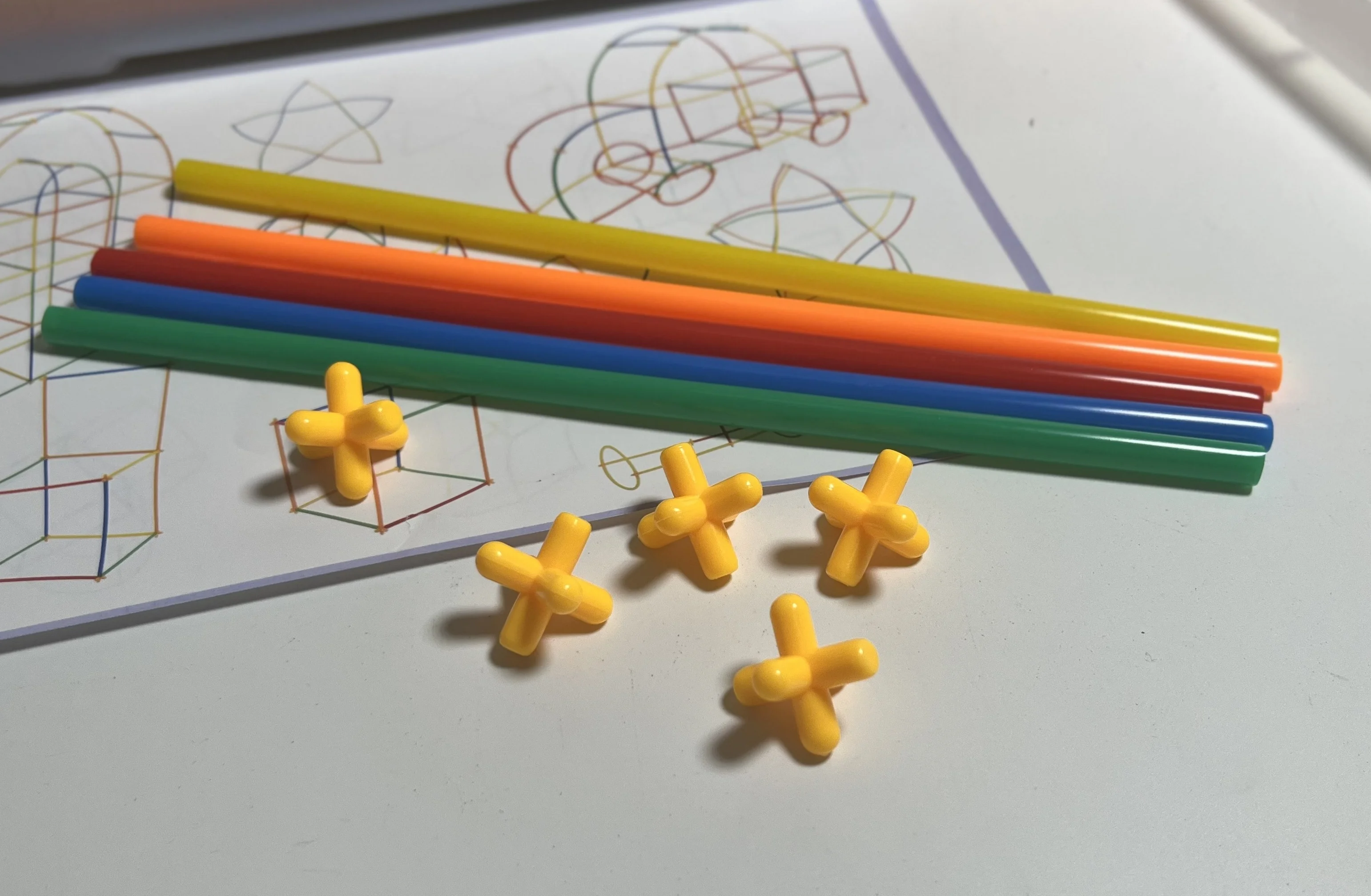 Building Block Toys Children's DIY Splicing Plastic Straw