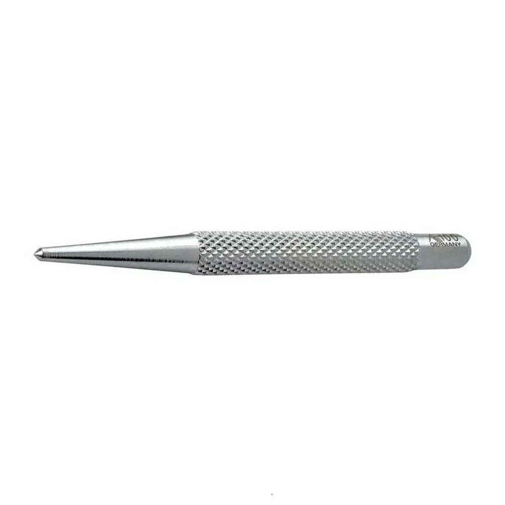 3.7 Inch Knurled Centre Punch Spot Dot Center Punches 94mm Carbon Steel Drilling Metal Hardened Tool