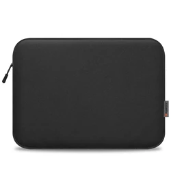Versatile Laptop and Tablet Sleeve with Zipper Closure - Protective Carrying Bag - 16inch (Black)