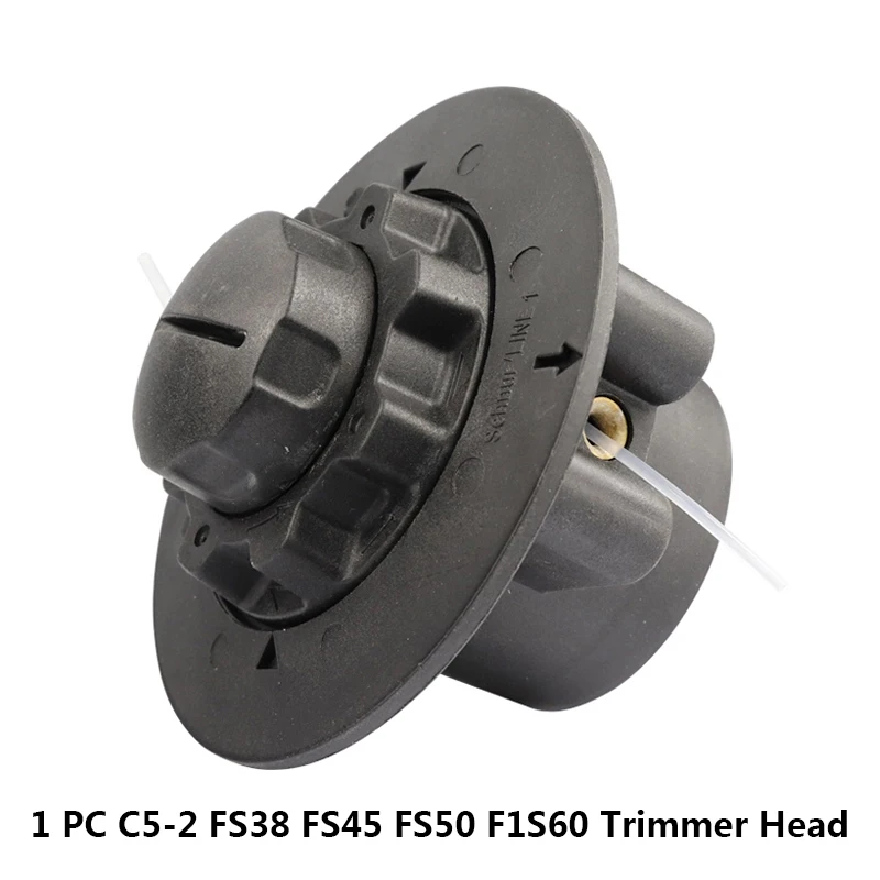 XCAN 1pc 잔디 트리머 헤드 STIHL C5-2 FS38 FS45 FSE60 FS50 잔디 깎는 기계 잔디 트리머 정원 도구