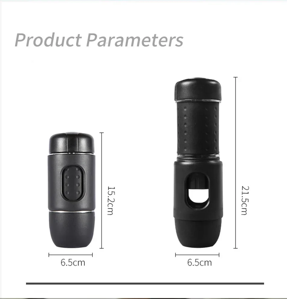 Description Picture 3 of itemSTARESSO SP200 MINI Multifunctional Coffee Machine Manual Coffee Machine Manual Capsule/Coffee Powder Portable Outdoor