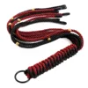 Nylon Rope Tassel Whip for Horse Training, Handle with Wrist Stra, 63cm 2