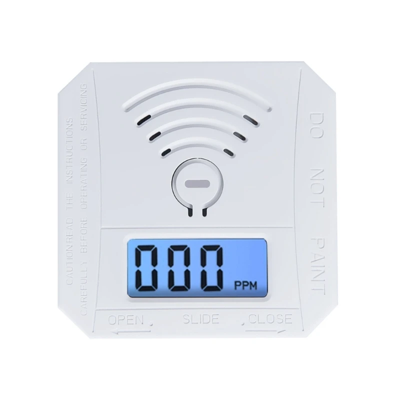 

ABS CO Alarm with Sound & Light Lightweight CO Alarm Carbon Monoxide Detection