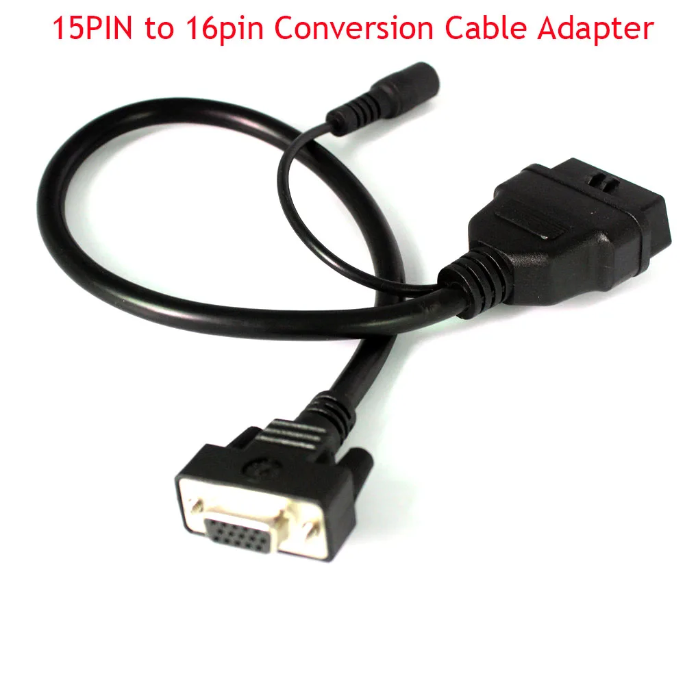 

Кабель-переходник с диагональю 15pin на 16pin для LAUNCH X431 OBD2