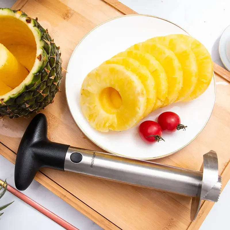 Stainless Steel Pineapple Silcer Peeler Fruit Corer Slicer Ananas Peeler Cutter Fruit Spiral Cutter Kitchen Tools Accessories images - 6