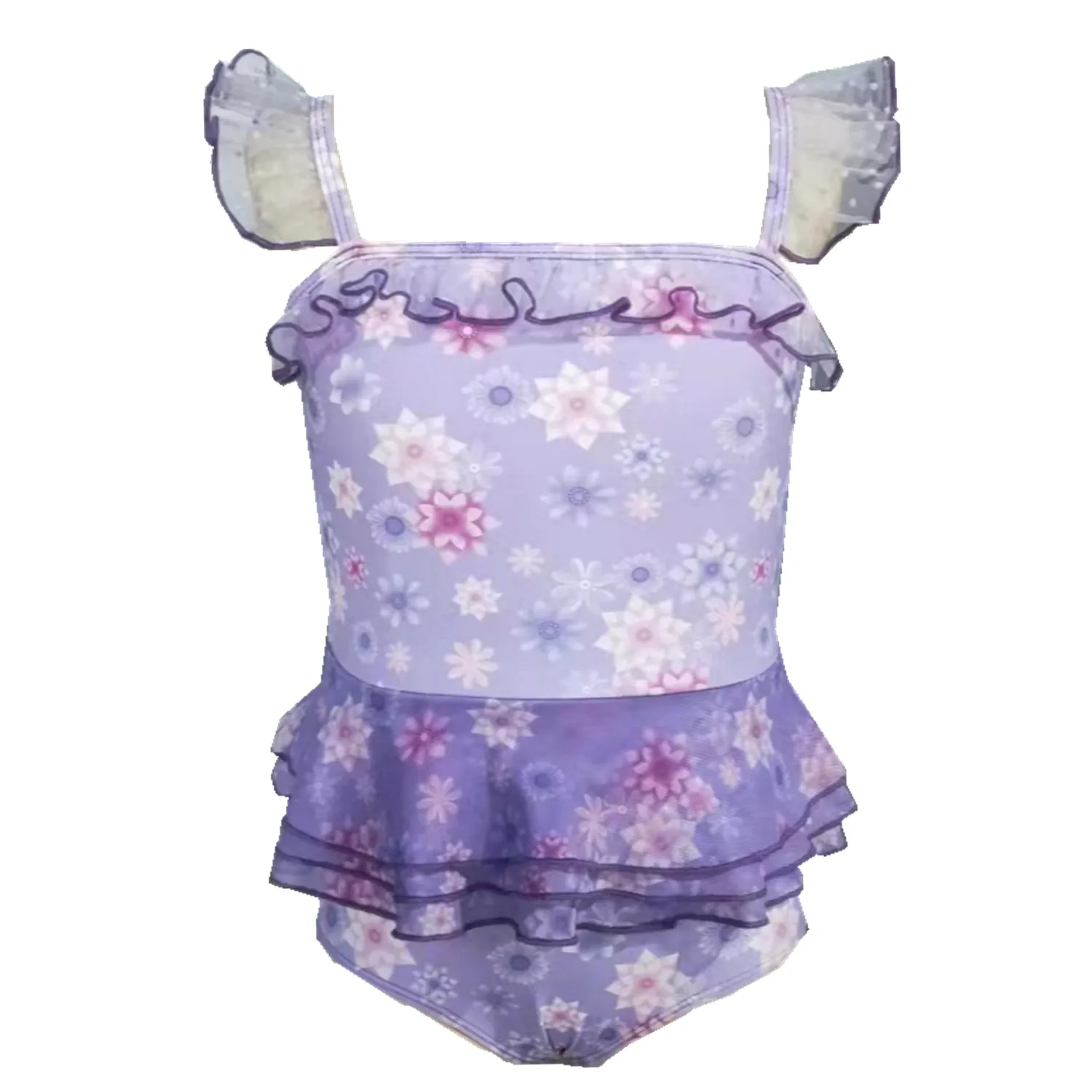 Sisters Matching Swimwear Isabella Mirabel Girls Encanto Madrigal Cosplay Swimsuit Costume Girl And Mom Princess Costume 6